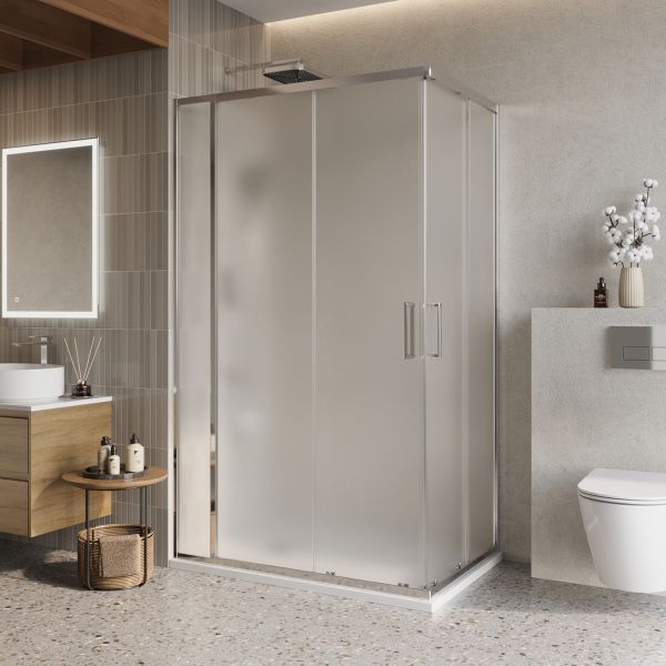 Душевой уголок BelBagno LUCE-AH-21-120/80-P-Cr хром Душевой уголок BelBagno LUCE-AH-21-120/80-P-Cr хром