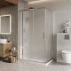 Душевой уголок BelBagno LUCE-AH-21-120/80-P-Cr хром Душевой уголок BelBagno LUCE-AH-21-120/80-P-Cr хром