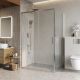 Душевой уголок BelBagno LUCE-AH-1-130/90-C-Cr хром