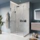 Душевой уголок BelBagno MARINO-AH-1-110/90-C-Cr хром Душевой уголок BelBagno MARINO-AH-1-110/90-C-Cr хром