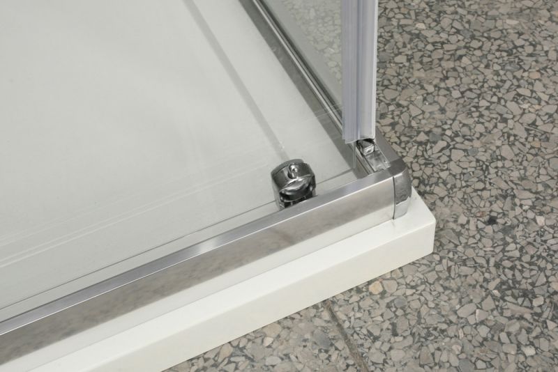 Душевой уголок BelBagno UNO-AH-1-120/90-P-Cr хром