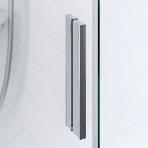 Душевой уголок Damixa Skyline 90х90 см DX35WG-405-090MT стекло прозрачное, профиль хром