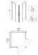 Душевой уголок Niagara Nova NG-6815-08 BLACK 90x90 см