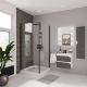 Душевой уголок Niagara Nova NG-6803-08 BLACK 90x90 см