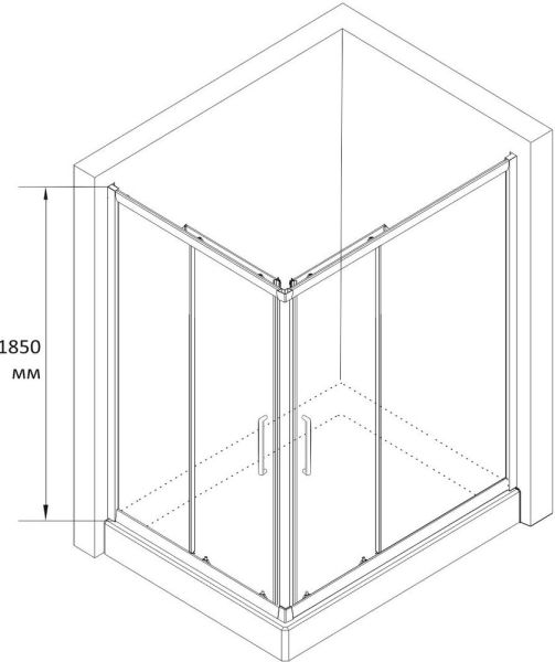 Душевой уголок RGW CL-44B