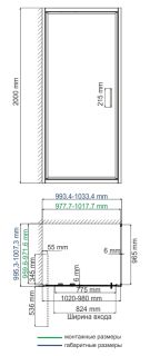 Душевой уголок Wasserkraft Salm 27I19 100x100 Душевой уголок Wasserkraft Salm 27I19 100x100