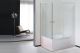 Душевой уголок Royal Bath BP 100x80см правый белый RB8100BP-C-R