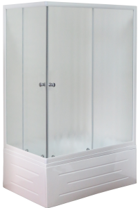 Душевой уголок Royal Bath BP 100x80см правый белый RB8100BP-C-R