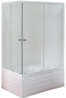 Душевой уголок Royal Bath BP 100x80см правый белый RB8100BP-C-R