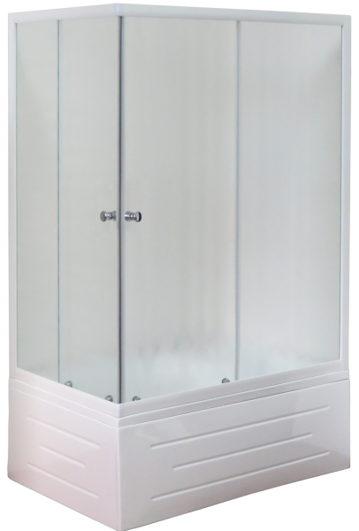 Душевой уголок Royal Bath BP 100x80см правый белый RB8100BP-C-R
