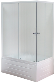 Душевой уголок Royal Bath BP 100x80см левый белый RB8100BP-C-L