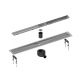Душевой лоток Timo Drain System DS230210/00 100см с двусторонней панелью plate под плитку хром Душевой лоток Timo Drain System DS230210/00 100см с двусторонней панелью plate под плитку хром