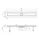 Душевой лоток Timo Drain System DS230106/03 60см с вставкой lines чёрный Душевой лоток Timo Drain System DS230106/03 60см с вставкой lines чёрный