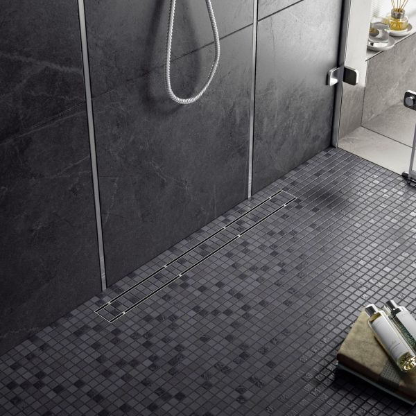 Душевой лоток Timo Drain System DS230207/00 70см с двусторонней панелью plate под плитку хром Душевой лоток Timo Drain System DS230207/00 70см с двусторонней панелью plate под плитку хром