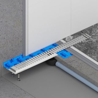 Душевой лоток Timo Drain System DS230109/01 90см с вставкой lines сатин Душевой лоток Timo Drain System DS230109/01 90см с вставкой lines сатин
