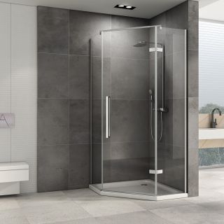 Душевой уголок ABBER Ewiges Wasser 100x100см хром AG05100 Душевой уголок ABBER Ewiges Wasser 100x100см хром AG05100