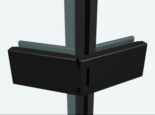 Душевой уголок ABBER Ewiges Wasser 80x80см чёрный AG05080B Душевой уголок ABBER Ewiges Wasser 80x80см чёрный AG05080B