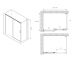 Душевой уголок ABBER Komfort AG93140B-S92B 140x90 см профиль чёрный стекло прозрачное