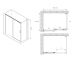 Душевой уголок ABBER Komfort AG93170B-S92B 170x90 см профиль чёрный стекло прозрачное