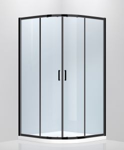 Душевой уголок ABBER Schwarzer Diamant 80x80см чёрный AG01080B