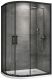 Душевой уголок ABBER Schwarzer Diamant AG01129B 120x90см чёрный