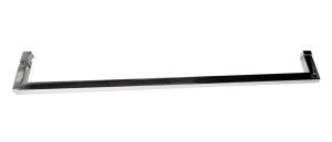Душевой уголок ABBER Schwarzer Diamant 80x80см хром AG02080H