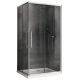 Душевой уголок ABBER Schwarzer Diamant AG02128H 120x80 см профиль хром стекло прозрачное
