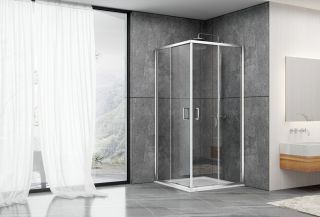 Душевой уголок ABBER Schwarzer Diamant 120x90см хром AG02129 Душевой уголок ABBER Schwarzer Diamant 120x90см хром AG02129