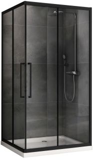 Душевой уголок ABBER Schwarzer Diamant 120x90см чёрный AG02129BH Душевой уголок ABBER Schwarzer Diamant 120x90см чёрный AG02129BH