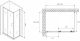 Душевой уголок ABBER Schwarzer Diamant AG301005-S1005 100x100см хром