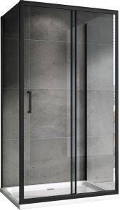 Душевой уголок ABBER Schwarzer Diamant 100x100см AG30100B-S100B-S100B