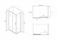 Душевой уголок ABBER Schwarzer Diamant 100x80см чёрный AG30100B-S80B