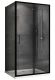 Душевой уголок ABBER Schwarzer Diamant AG30100B5-S50B5 100x50см чёрный