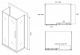 Душевой уголок ABBER Schwarzer Diamant 100x100см AG30100BH-S100B-S100B