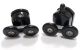 Душевой уголок ABBER Schwarzer Diamant 100x80см AG30100BH-S80B