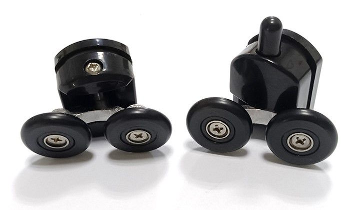 Душевой уголок ABBER Schwarzer Diamant AG30100BH-S75B-S75B 100x75см чёрный