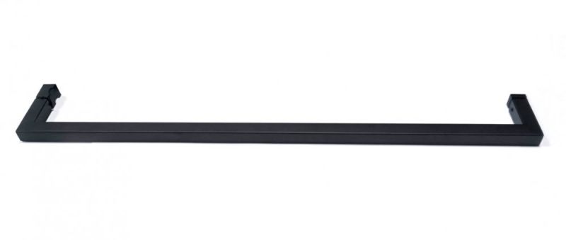 Душевой уголок ABBER Schwarzer Diamant AG30100BH-S75B-S75B 100x75см чёрный