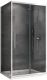 Душевой уголок ABBER Schwarzer Diamant AG30100H-S100 100x100см хром