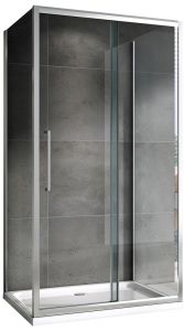 Душевой уголок ABBER Schwarzer Diamant AG30100H-S70-S70 100x70см хром
