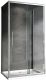 Душевой уголок ABBER Schwarzer Diamant AG30100H-S80-S80 100x80см хром