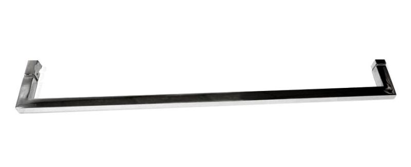 Душевой уголок ABBER Schwarzer Diamant AG30100MH-S70M 100x70см хром