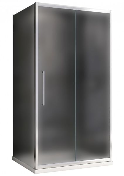 Душевой уголок ABBER Schwarzer Diamant AG30100MH-S50M 100x50см хром