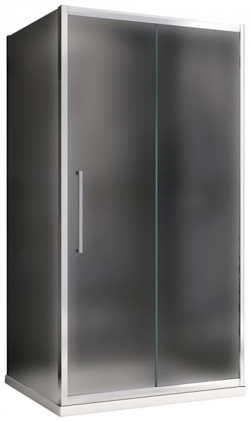 Душевой уголок ABBER Schwarzer Diamant AG30100MH-S70M 100x70см хром