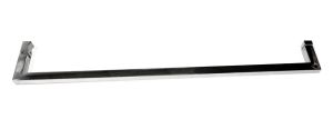 Душевой уголок ABBER Schwarzer Diamant AG30100MH-S75M-S75M 100x75см хром