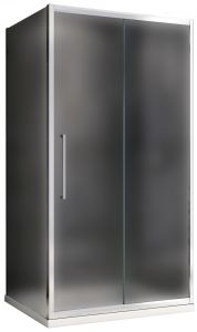 Душевой уголок ABBER Schwarzer Diamant AG30100MH-S75M 100x75см хром