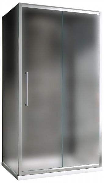 Душевой уголок ABBER Schwarzer Diamant AG30100MH-S90M-S90M 100x90см хром