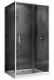 Душевой уголок ABBER Schwarzer Diamant AG301105-S505 110x50см хром