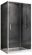 Душевой уголок ABBER Schwarzer Diamant AG301005-S1005 100x100см хром