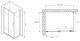 Душевой уголок ABBER Schwarzer Diamant AG301105-S905 110x90см хром