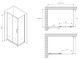 Душевой уголок ABBER Schwarzer Diamant AG30110B5-S90B5 110x90см чёрный